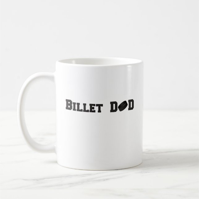 Taza De Café Hockey Billet Dad (Izquierda)