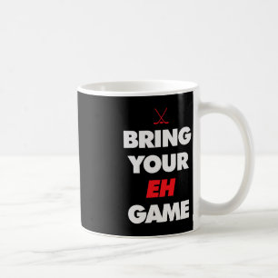 Taza De Café Hockey - Canadá trae tu EH Game