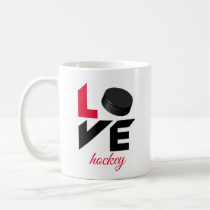 Taza De Café Hockey de amor