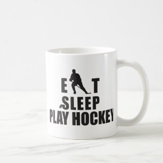 Taza De Café Hockey de Eat Sleep Play