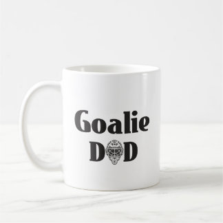 Taza De Café Hockey Goalie Dad