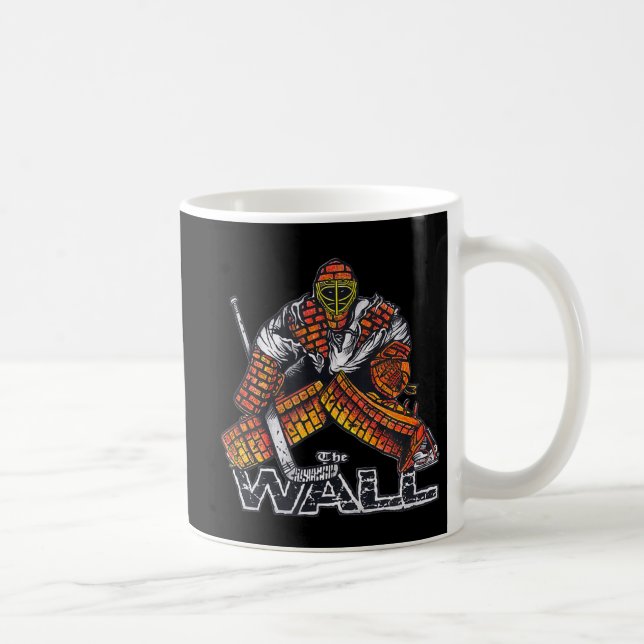 Taza De Café Hockey Goalie THE WALL goaltending (Derecha)