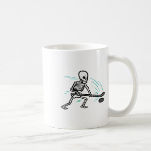 Taza De Café Hockey Halloween Halloween hombres hombres niños n