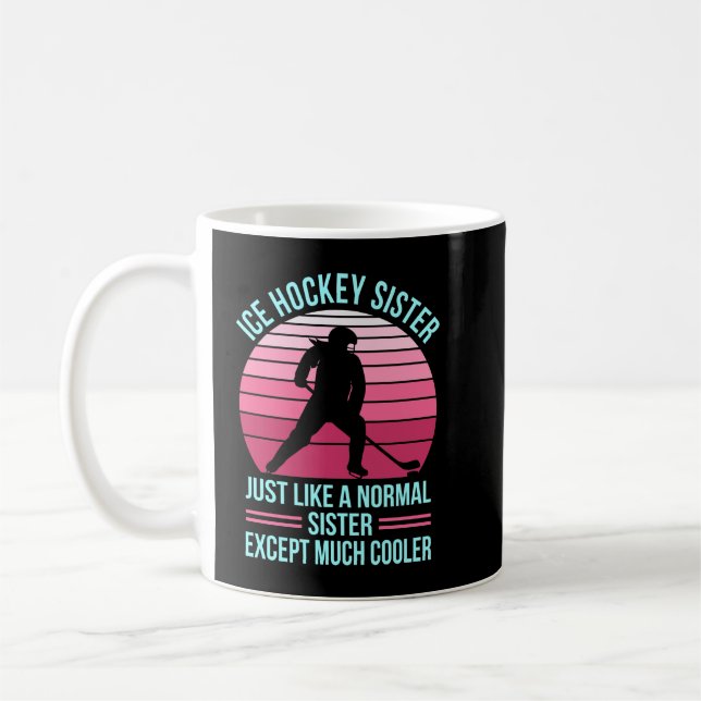 Taza De Café Hockey Hockey Hockey Mujeres regalo divertido para (Izquierda)