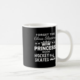 Taza De Café Hockey para Chicas - Esta princesa lleva un ska de