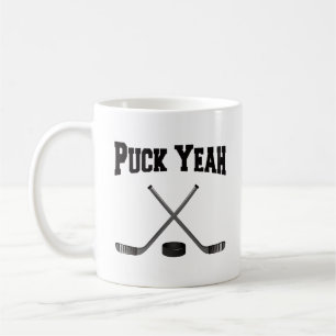 Taza De Café Hockey Puck Yeah