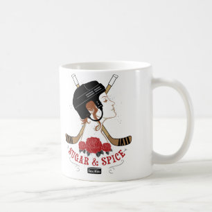Taza De Café Hockey sobre azúcar y especias para mujeres