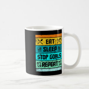 Taza De Café Hockey sobre balón de fútbol, Caballo de araña par