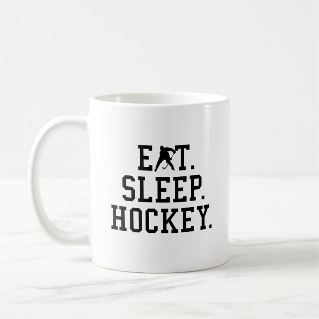 Taza De Café Hockey sobre césped para dormir - Amantes del hock (Izquierda)