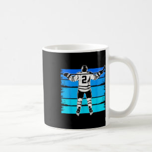 Taza De Café Hockey sobre hielo chicos número 2 cumpleaños 2 añ