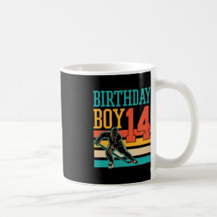 Taza De Café Hockey sobre hielo de 14 años Fiesta de los 14 año