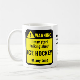 Taza De Café Hockey sobre hielo divertido personalizado