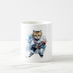 Taza De Café Hockey sobre hielo para gato de Guay