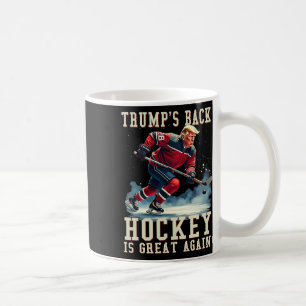 Taza De Café Hockey sobre hierba divertida Trump jugador Guay V