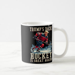 Taza De Café Hockey sobre hierba divertida Trump jugador Guay V