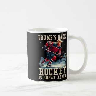 Taza De Café Hockey sobre hierba divertida Trump jugador Guay V
