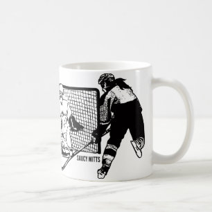 Taza De Café Hockey sobre la red (hembra)