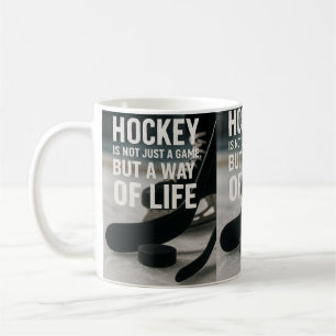 Taza De Café Hockey una forma de vida!