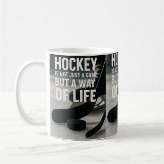 Taza De Café Hockey una forma de vida!