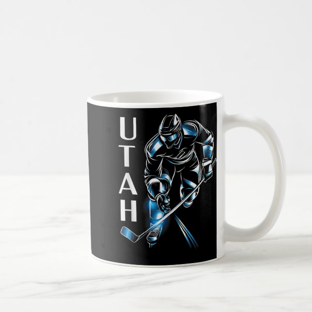 Taza De Café Hockey Utah (Derecha)