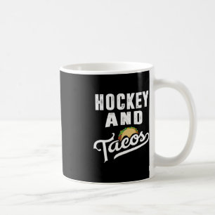 Taza De Café Hockey y tacos Dad Niños Jugador de hielo Taco Gif