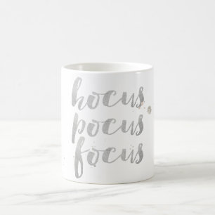 Taza De Café Hocus/Pocus/Focus de PixDezines