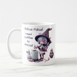Taza De Café ¡Hocus Pokus necesito café para concentrarme! Jarr