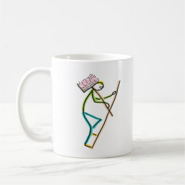 Taza De Café Hod Carrier Stickman