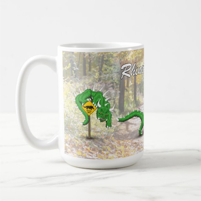 Taza De Café Hodag Crossing Rhinelander, Wisconsin (Izquierda)