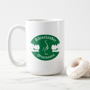 Taza De Café Hodag, Rhinelander, café de Wisconsin Mug