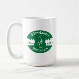 Taza De Café Hodag, Rhinelander, café de Wisconsin Mug