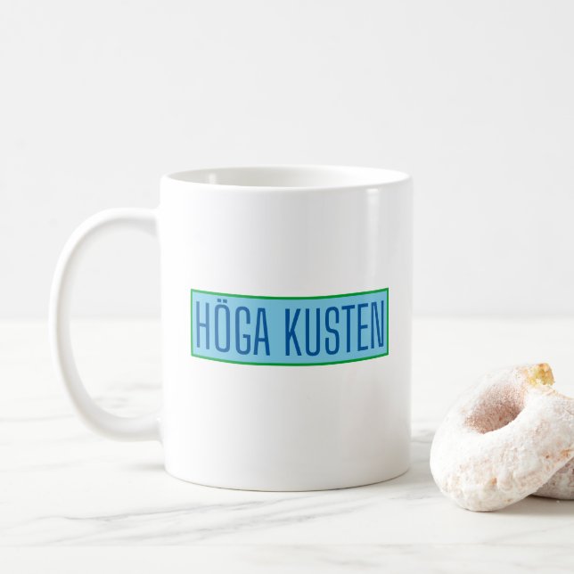 TAZA DE CAFÉ HÖGA KUSTEN (Con donut)