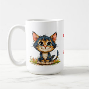 Taza De Café 🐱 Hogar adorable y amante de los gatos estilo caf