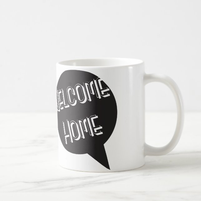 Taza De Café Hogar agradable (Derecha)