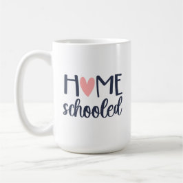 Taza De Café Hogar Con Mug De Corazón En El Hogar