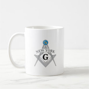 Taza De Café Hogar de masonería del estado de Nueva York