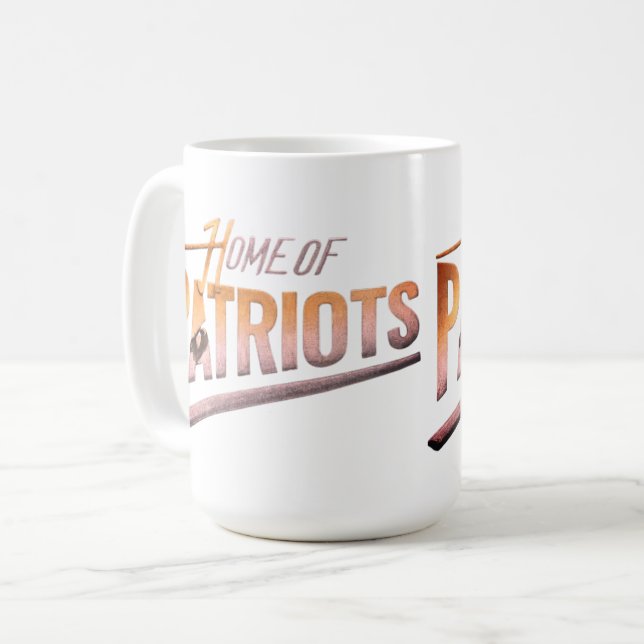 Taza De Café Hogar de Patriotas (Anverso izquierdo)