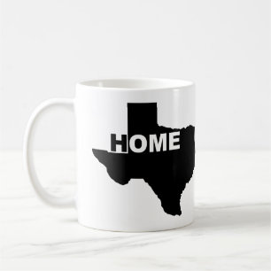 Taza De Café Hogar De Texas Fuera De Casa Taza De