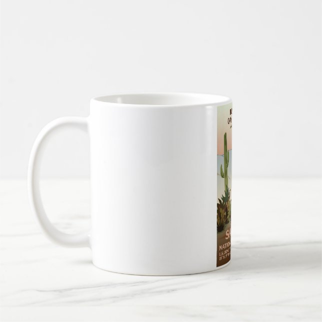 Taza De Café Hogar del Desperado Gay - Parque Nacional Saguaro (Izquierda)