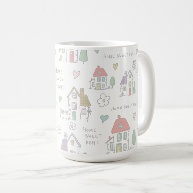 Taza De Café Hogar dulce hogar (Anverso derecho)