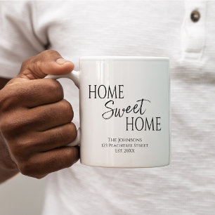 Taza De Café Hogar Dulce Hogar Calentador