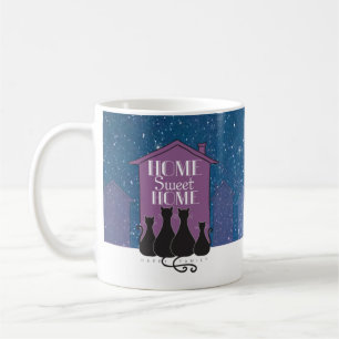 Taza De Café Hogar dulce hogar - Familia feliz