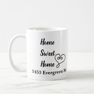 Taza De Café Hogar Dulce Hogar Familia Regalo de Casa Nueva