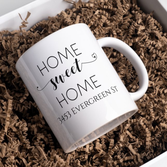 Taza De Café Hogar Dulce Hogar Nueva Dirección Regalo de Calent (Subido por el creador)