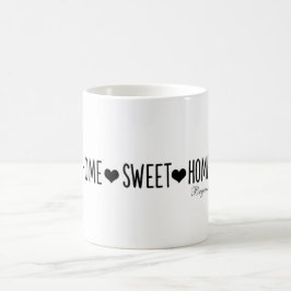 Taza De Café Hogar Dulce Hogar Personalizado