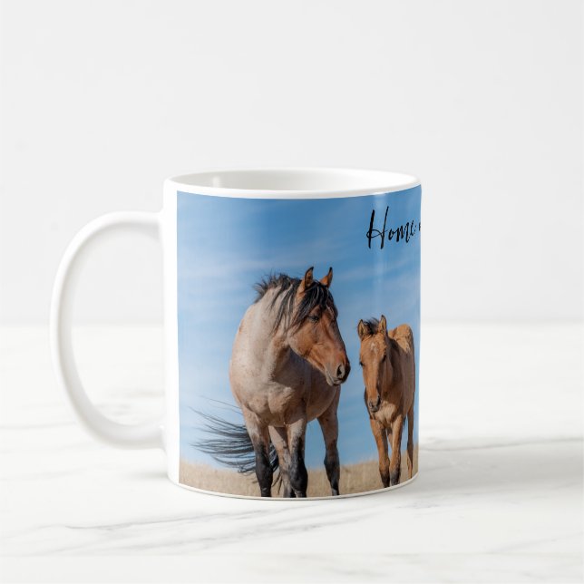 Taza De Café Hogar en el área salvaje de Mustang (Izquierda)