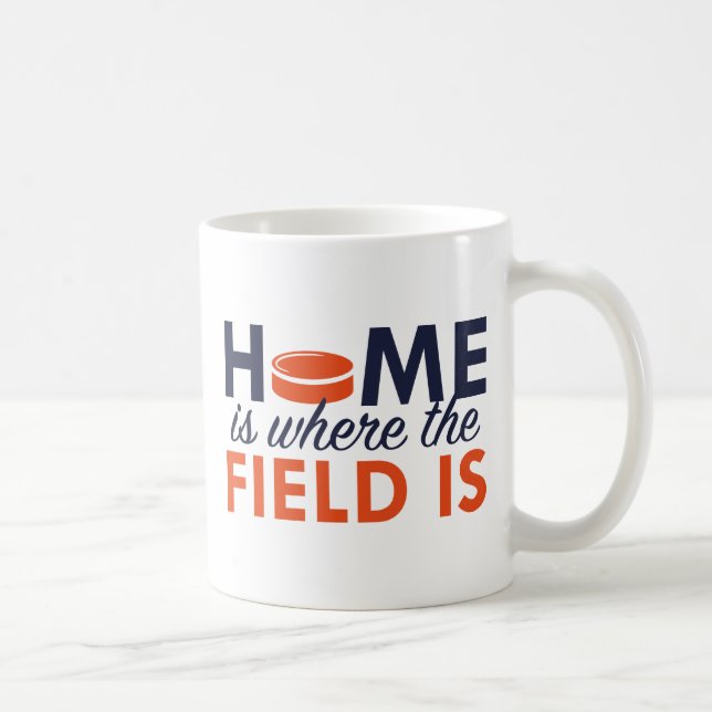 Taza De Café Hogar Es Donde Está El Campo (Derecha)