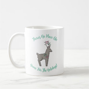 Taza De Café Hogar para los Navidades de renos de vacaciones