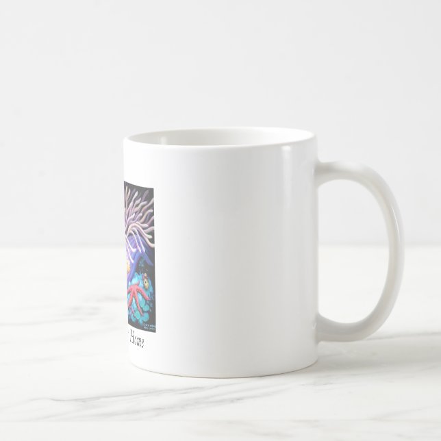 Taza De Café Hogar Sweet Home Clown Fish Mug (Derecha)
