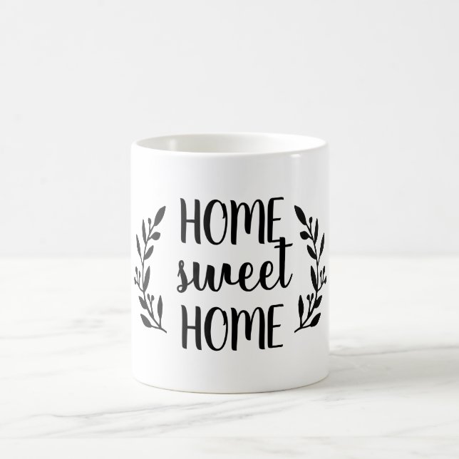 Taza De Café Hogar Sweet Home Coffee Mug (Centro)